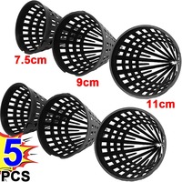 1/5Pcs Fishing Net Finless Eel Loach Trap Fishing Cage Lid  Plastic Tackle Cage Lid Supplies Black Fishing Accessories
