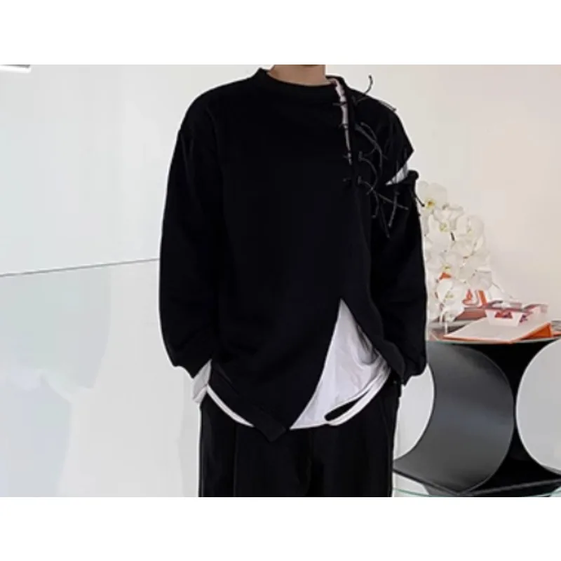 SuperAen 2024 Korea Fashion Loose Coat Spring and Autumn Split Sweatshirt for Women