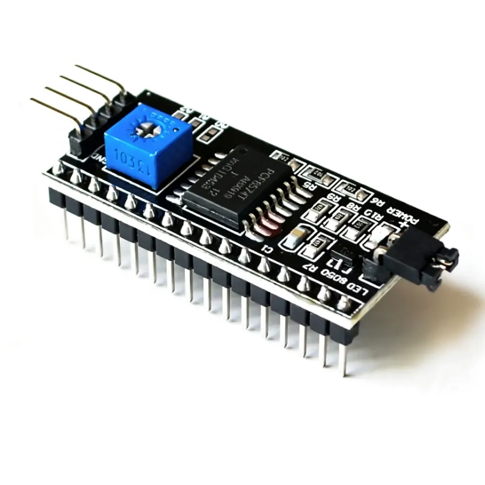 1-5pcs IIC / I2C TWI SPI Serial Interface Board Port LCD1602 LCD 1602 2004 PCF8574 Adapter Plate LCD Adapter Converter Module