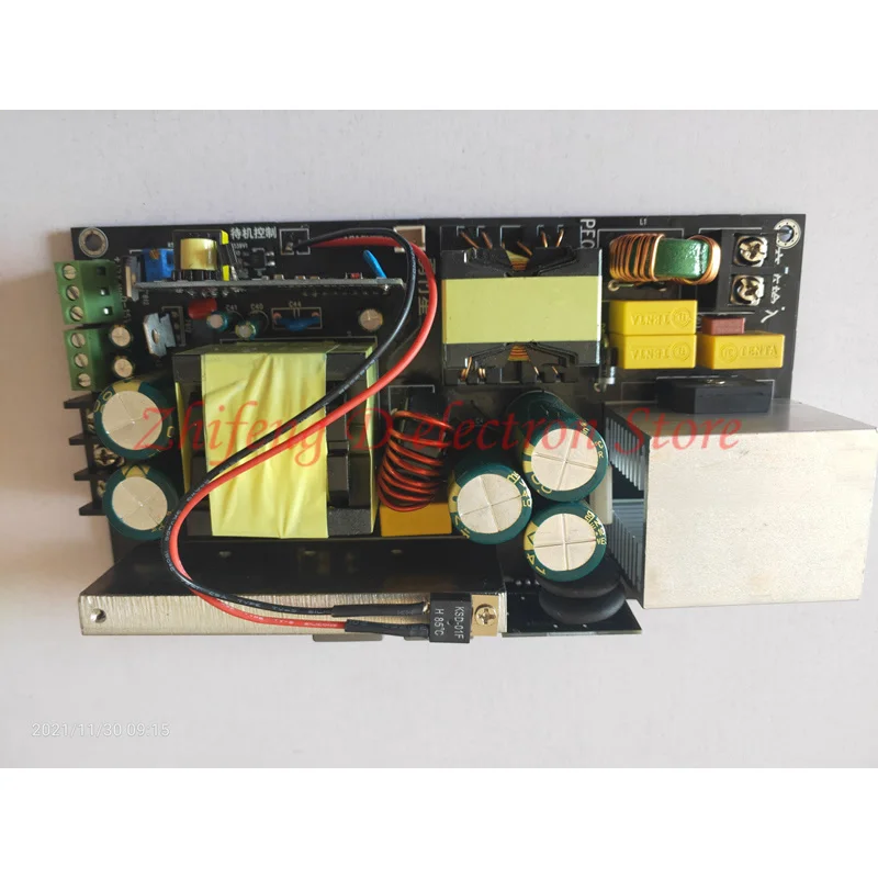 PFC LLC السلطة مكبر للصوت تبديل امدادات الطاقة 1KW IR2092 8954 3255 ، المدخلات: AC100-240V ، يمكن قيادة جميع أنواع مكبرات الصوت