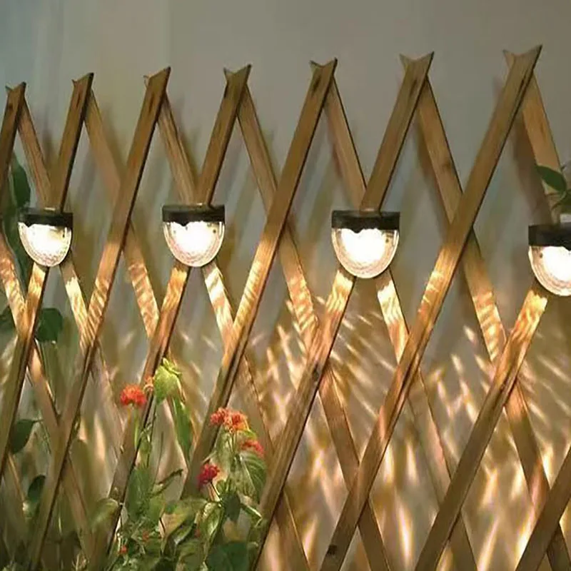 

Solar Exterior Wall Lights, Outdoor LED Wall Lights, Semi-Circular Lights, Garden And Courtyard Landscape Decoration Night Light