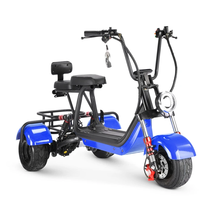 

Factory Supply Practical Professional 800w 6inch Fast Electric Tricycle Car Tricycles 3 Wheel Adults