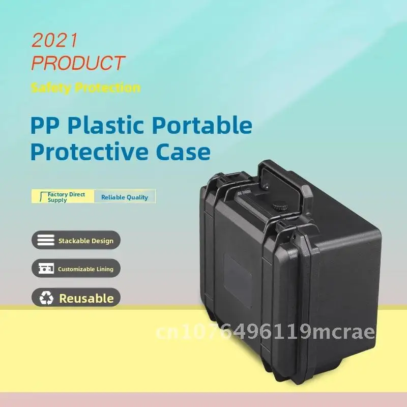 

Portable PP Plastic Tool Box Moisture-Proof Hardware Repair Storage Case for Small Electric Drill And Household Instruments