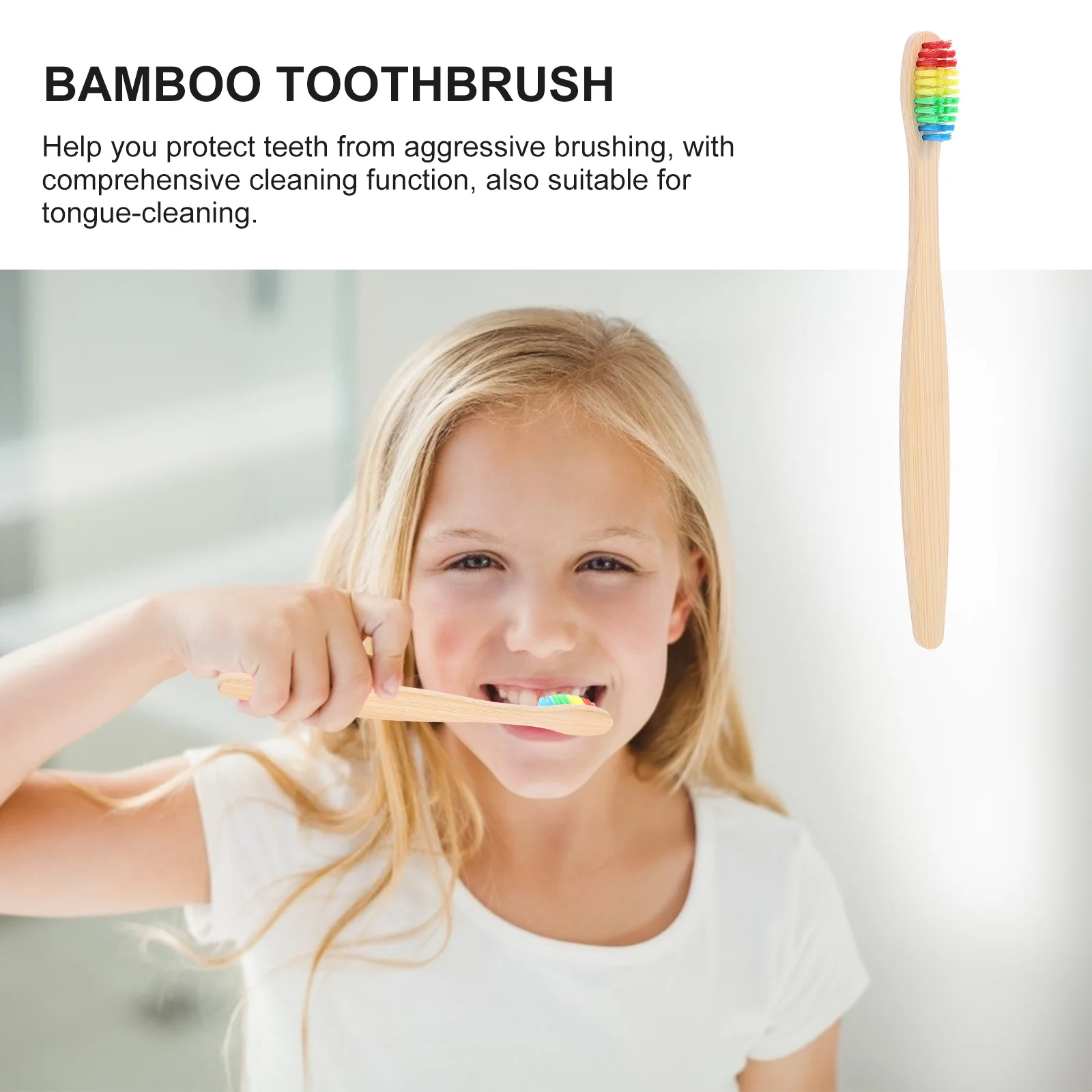 

6 шт., бамбуковая щетина для взрослых, повседневная портативная зубная щетка для путешествий, портативная зубная щетка для путешествий, уличная портативная зубная щетка для ухода за зубами