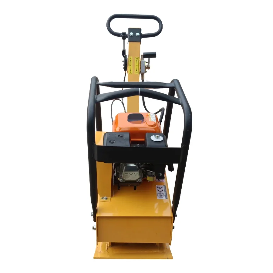 Bidirectional gasoline flat compactor Sand road compactor gasoline diesel  Honda engine  vibratory concrete earth compactor