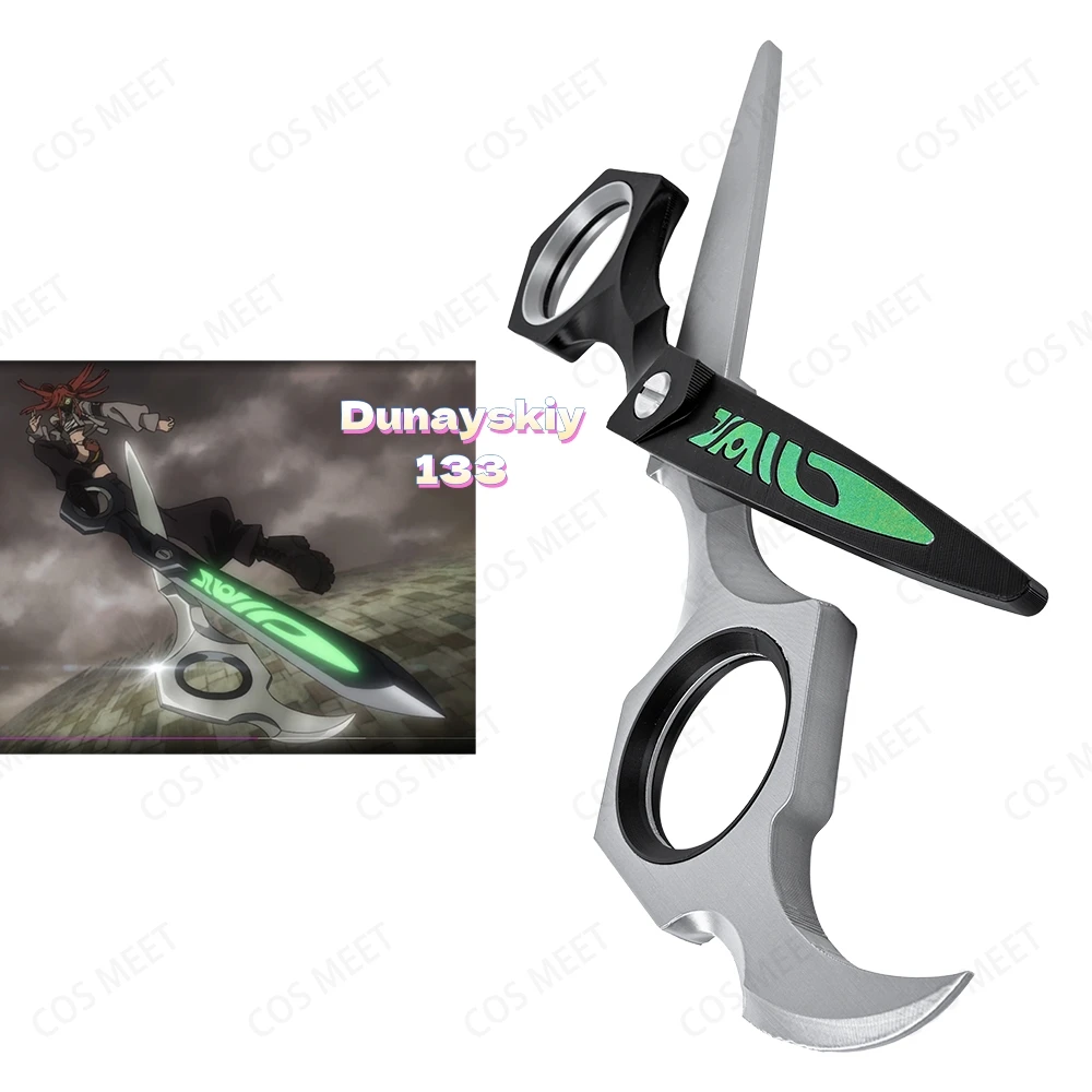 ريو مقص سلاح قناع واقي من الغاز تأثيري الدعائم GACHIAKUTA أنيمي شخصية اكسسوارات هالوين كرنفال حفلة النساء