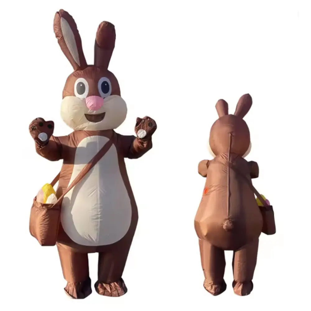 

Adult Cartoon Backpack Rabbit Inflatable Company Birthday Party Event Props Dress Up Team Interactive Games Clothing