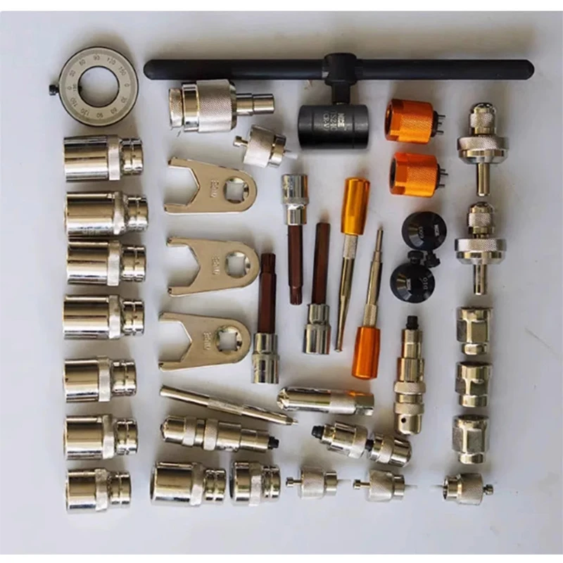 

38 Piece Fuel Injector Diesel Fuel Injection Common Rail Nozzle Maintenance Disassembly and Assembly Tool