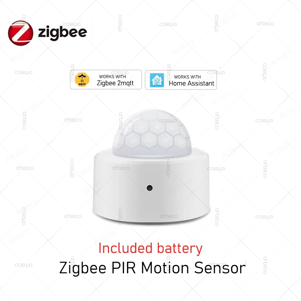 Zigbee 3.0 PIR Motion Detector Smart Human Body Lux Light Sensor Infrared Security Alarm Motion Sensor Works With Home Assistant