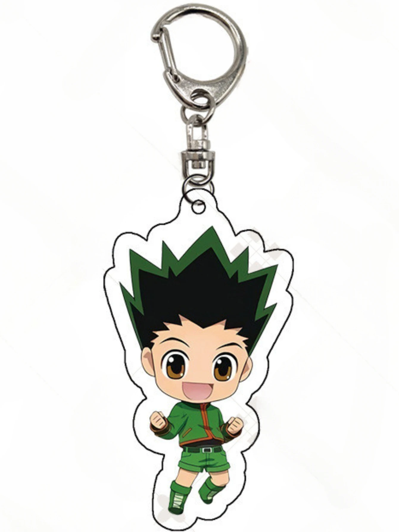 Llaveros de dibujos animados Hunter GON FREECSS, colgantes Killua Zoldyck, llaveros Kurapika, etiqueta de bolsa Hisoka, accesorio para Cos