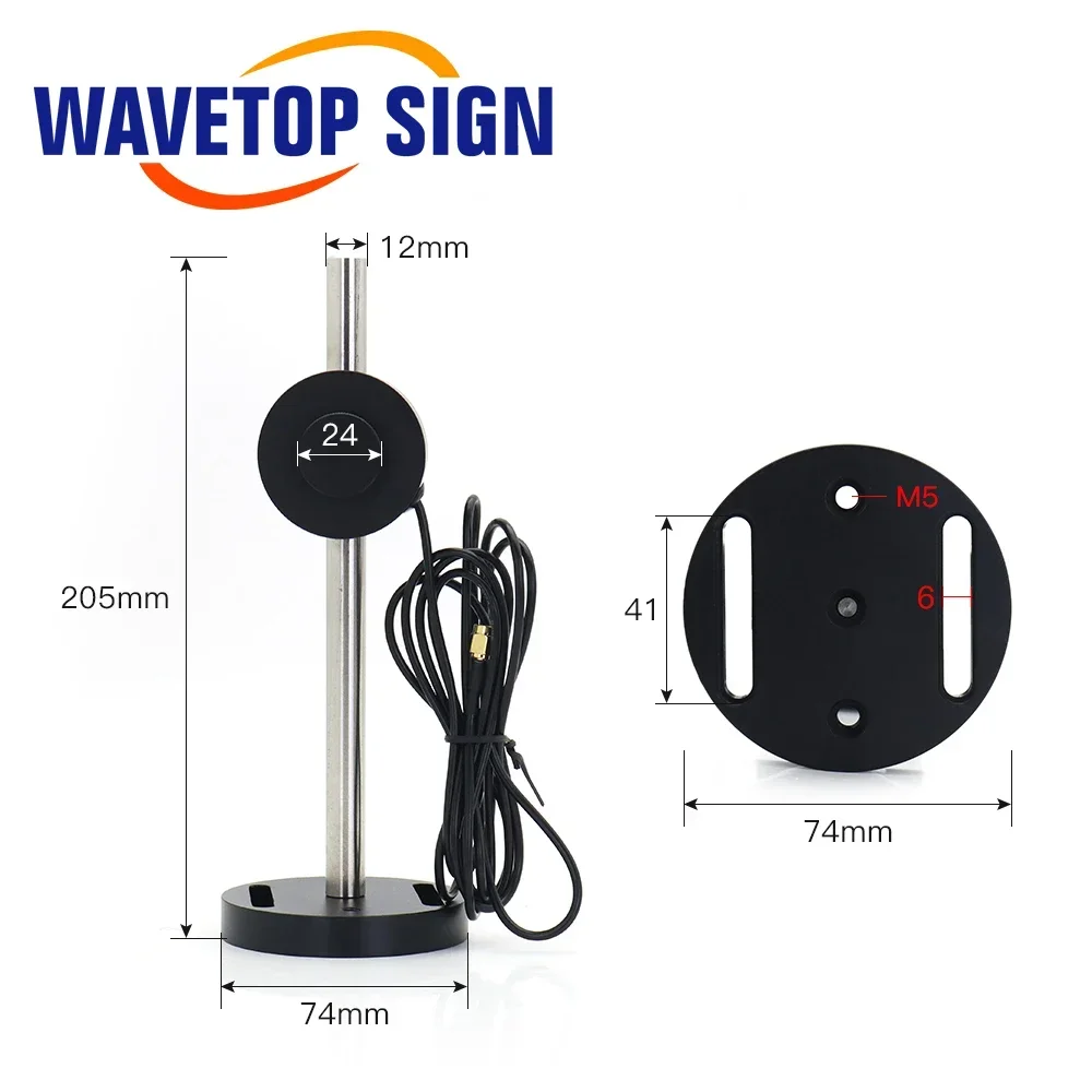 2026/WaveTopSign Muti-Wave 11nm-19000nm CO2  Tube Power Meter 2W For  Engraving and Cutting hine
