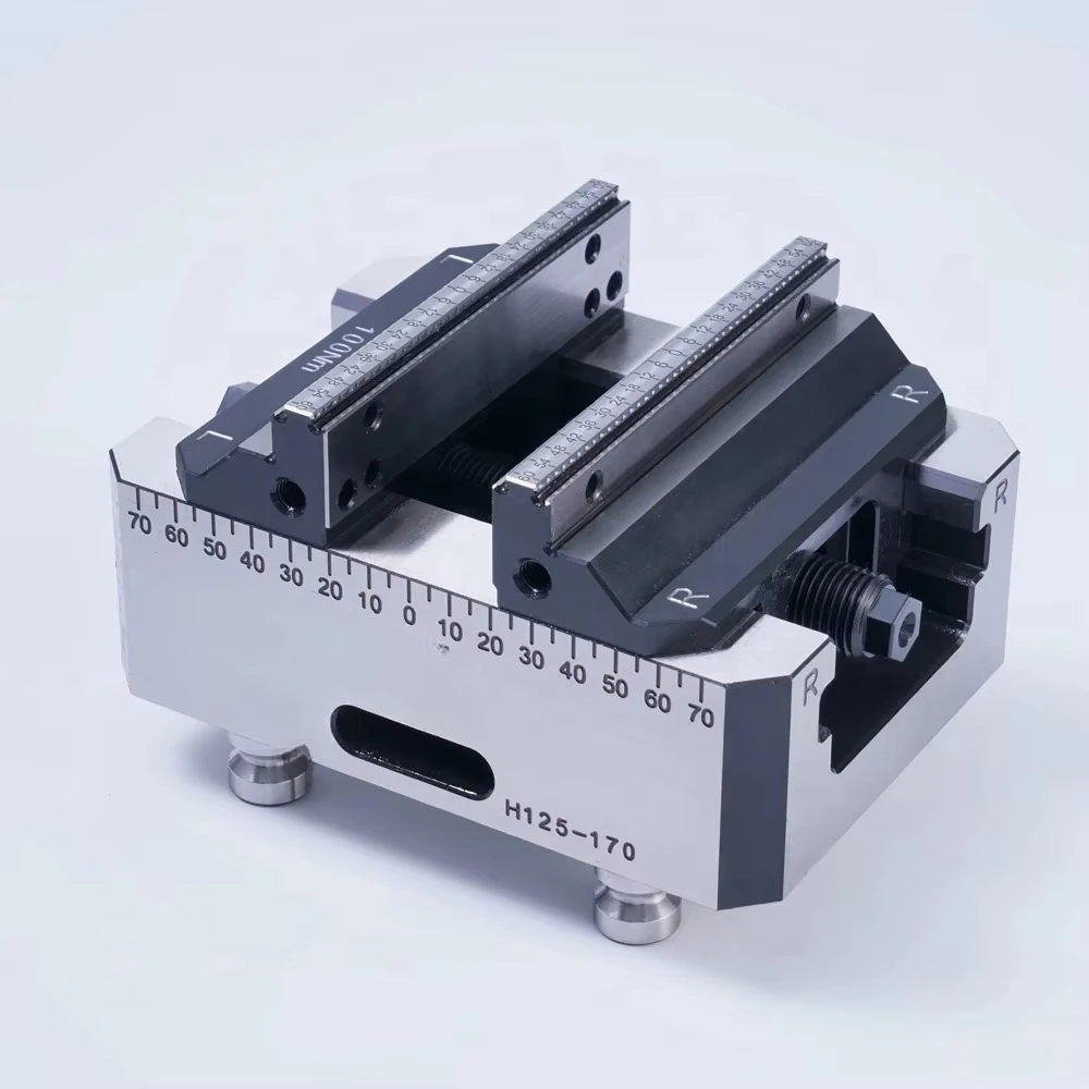 

Factory Direct Sales H125 Style 4-axis 5-axis Universal Vice Precision Vise CNC Vise Self Centering Vise