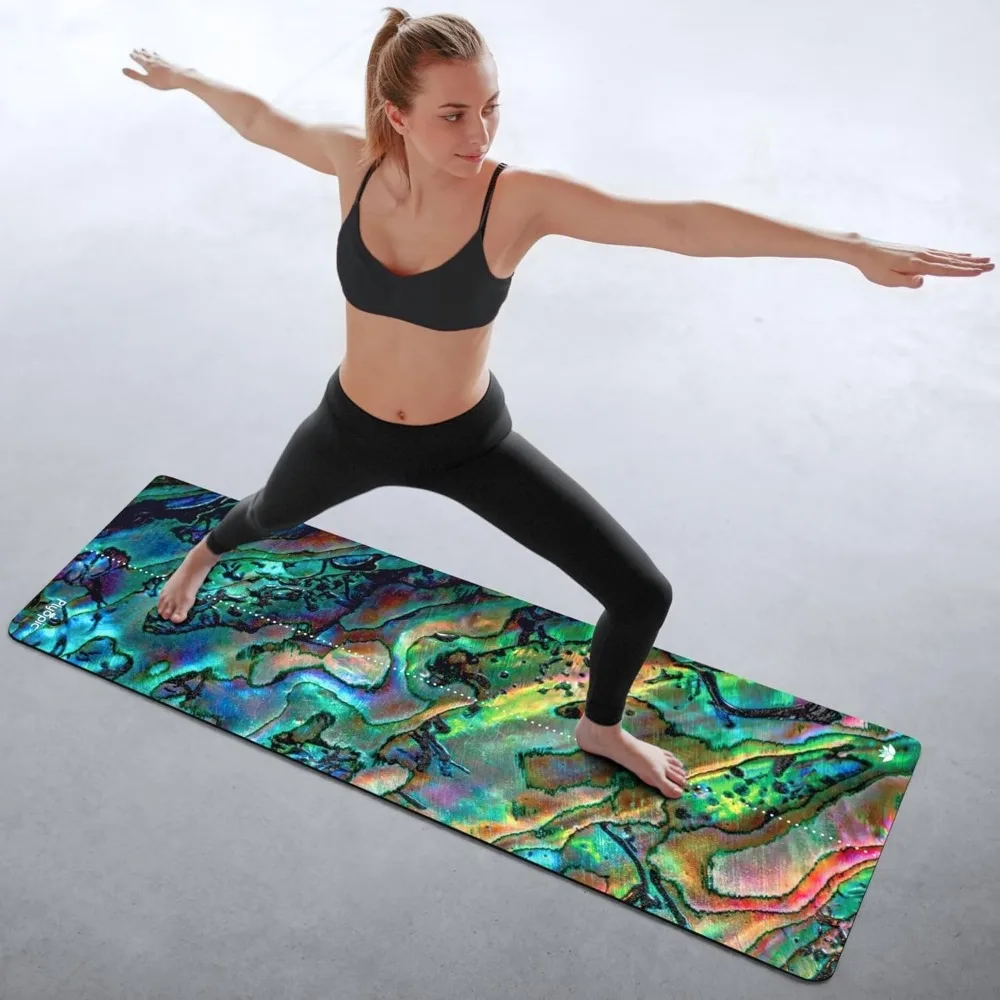 Luxury Sweat-Resistant Yoga Mat and Towel Set - Perfect for Hot Yoga, Bikram, Pilates, and All Fitness Activities