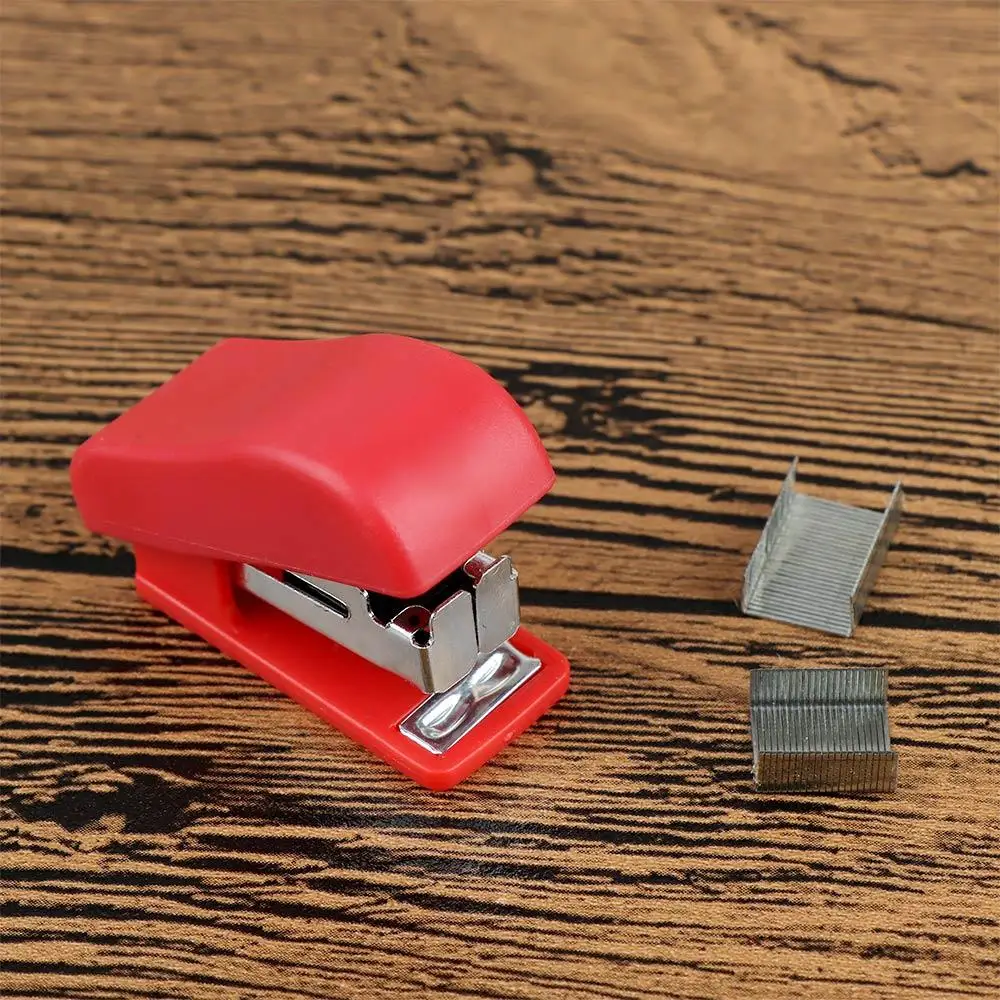 Strumento per studenti Materiale scolastico Accessori per ufficio Rilegatura carta Cancelleria Finitore Set cucitrice