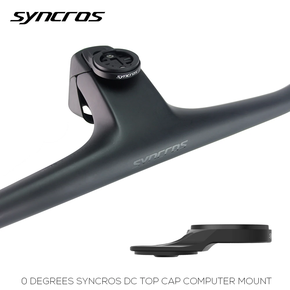 

Syncros 0° Top Cap Integration Computer Mount For Garmin/Wahoo/Bryton For Fraser Ic Sl WC/DC/XC Handlebars Cockpit Xc Stem 1.5/2