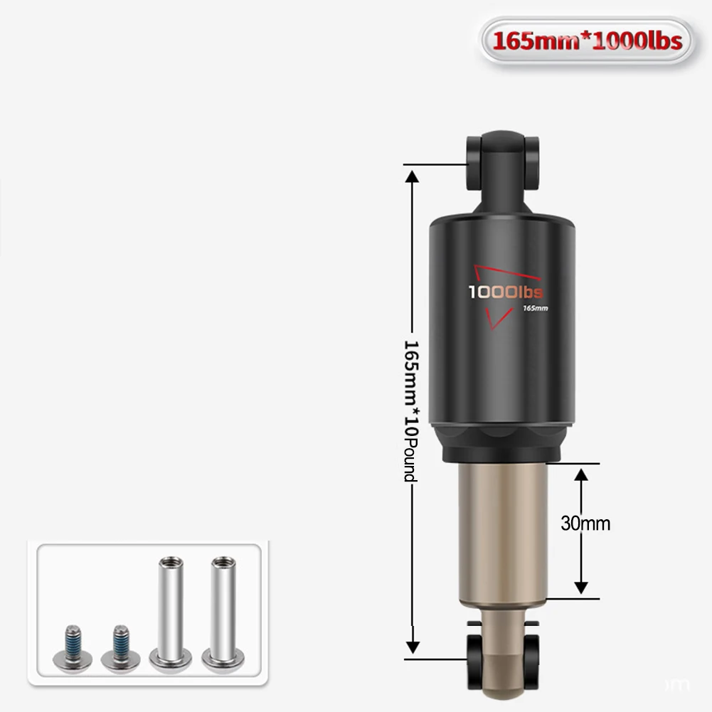 Bicycle Rear Shock Absorber 125/150/165/190MM Electric Scooter Shock Absorber Mountain Bike Oil Spring Shock Absorber - Image 3