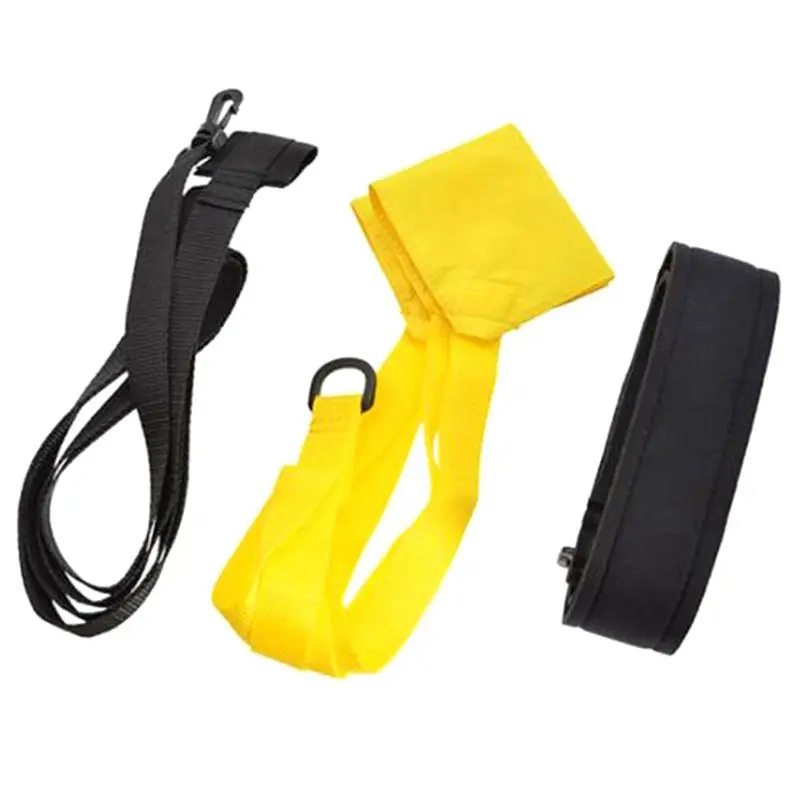 

Оборудование для тренировок по плаванию: регулируемый водонепроницаемый тренировочный пояс с парашютом для сопротивления для детей - A00E