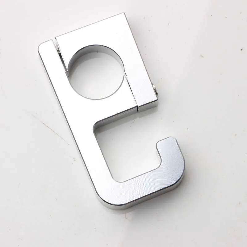 1PCS Hardware tools Electric motorcycle trailer modification hook 9-shaped aluminum alloy handlebar storage rack