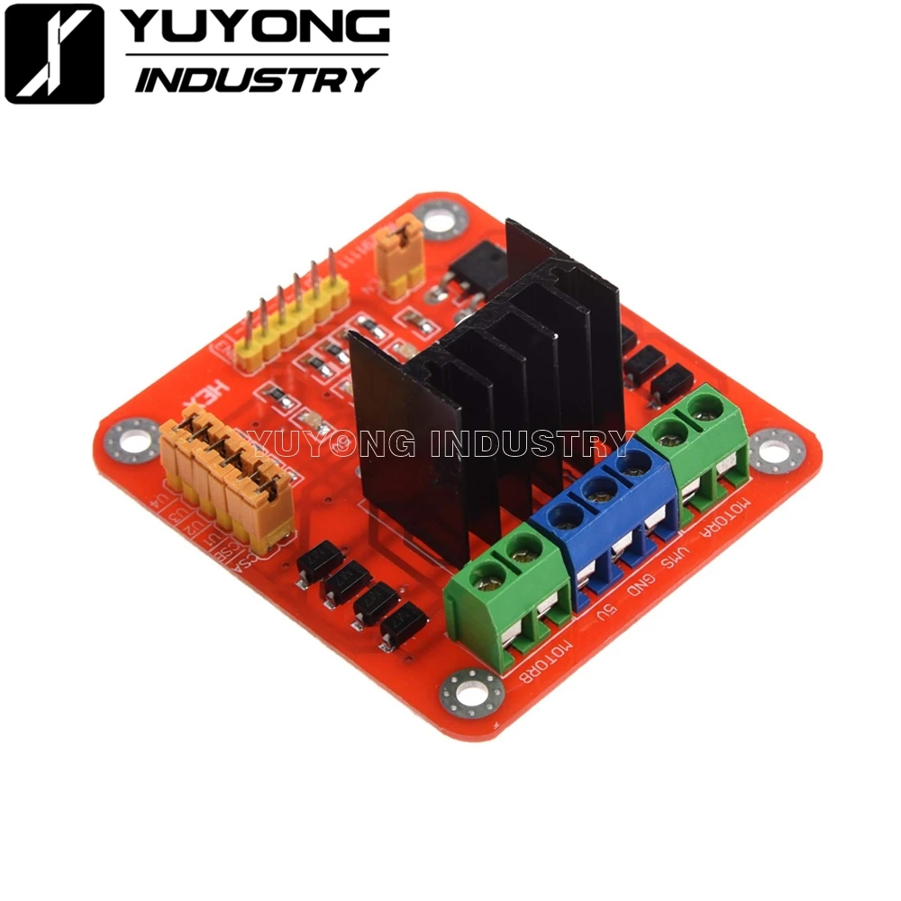 Smart Electronics L298 Module L298N Dual Bridge DC Stepper Motor Driver Shield Expansion Controller Board for arduino DIY Ki