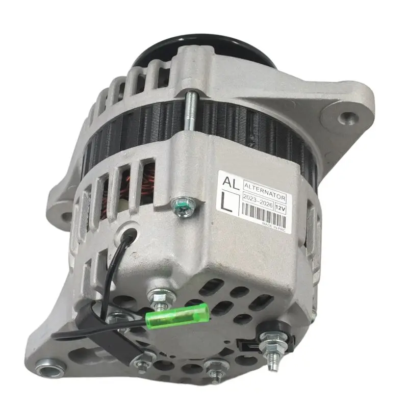 CHKJ12V 40A Alternator 17525-64011 19836-77200 17525-64011 Compatible with Yanmar Engine 3TN100L 3TN84L 3TN84TL 3TNE68 3TNE82A