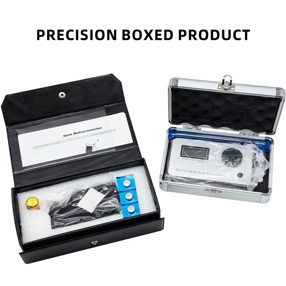 Gem Refractometer, Digital Refractometer, Jewelry Gemstone Refractive Index Tester