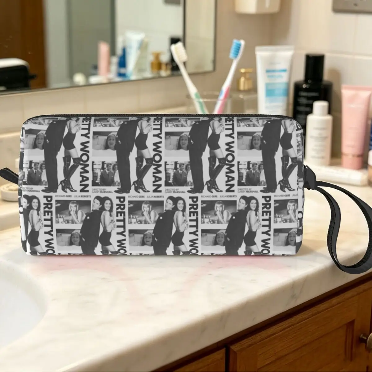 Pretty Woman 1990 Makeup Bag Cosmetic Organizer Storage Dopp Kit for Women Beauty Travel Pencil Case