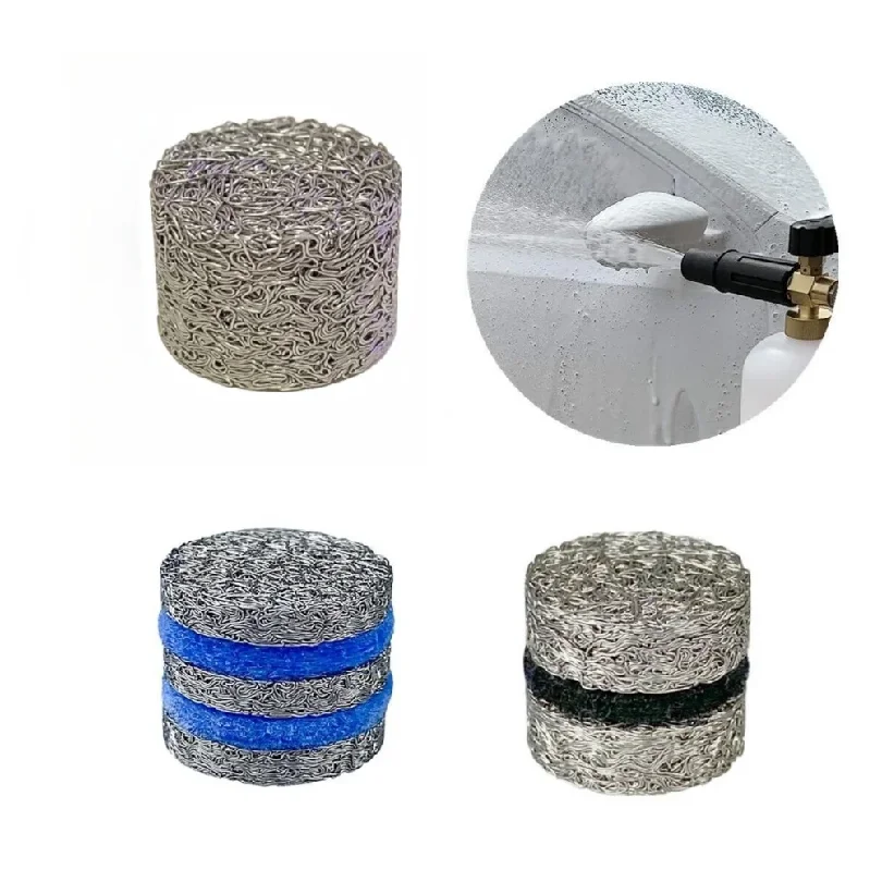 Universal Foam Cannon Mesh Filter Foam Richer Lather Maker Nozzle Tips For High Pressure Snow Foam Lance