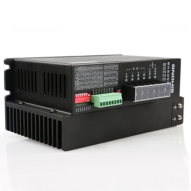 Sihengmotor Factory Cheap Price DSP-22208 2PHASE 220V Stepper Motor Driver and Controller for Nema34 Nema42 Motor