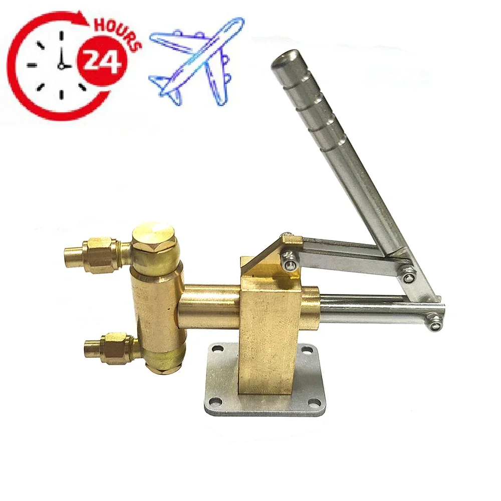 Brass Steam Engine Boiler Hand Feed Pump M8 Live