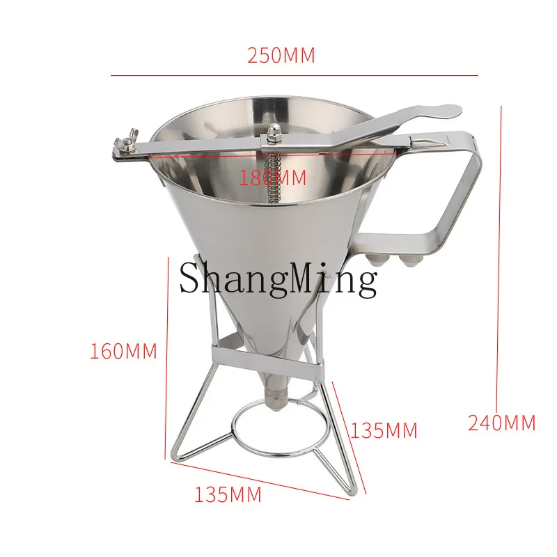 Fabricante XH, Venta al por Mayor de Cuchillos de Cocina de Acero Inoxidable, Cono de Conexión, Embudo para Bolas de Pulpo, Control de Cantidad de Batería