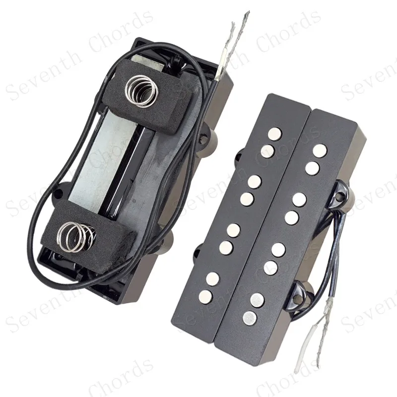 1 Piece Open Style 4‑String J Bass Humbucker Pickup JB Jazz Electric Bass Double Coil Pickup Replacement Hardware Parts