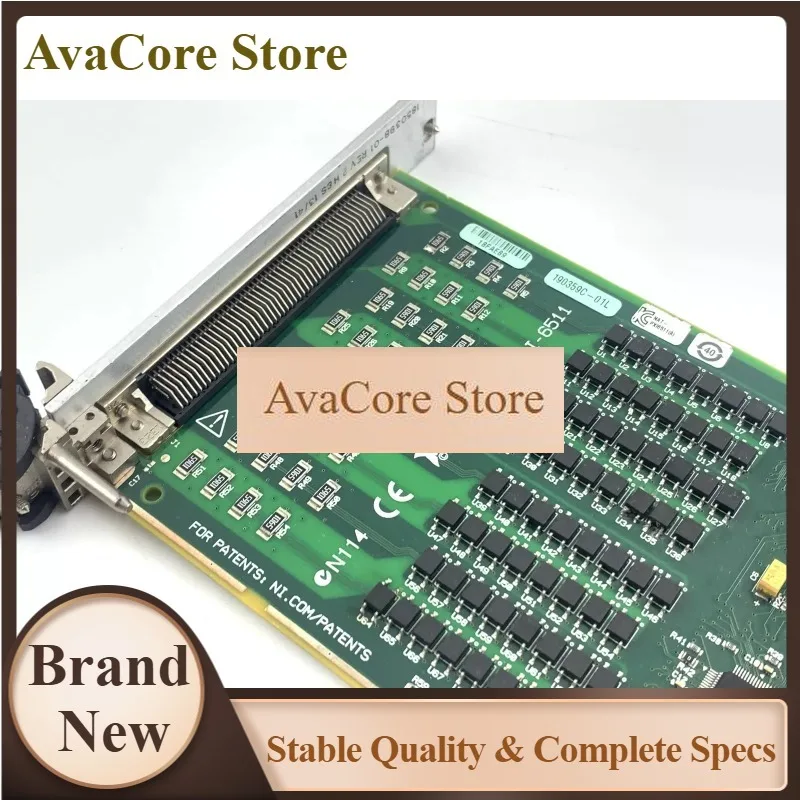 AvaCoreNational Instruments NI PXI-6511 DIO Card, 64 Sink/Source Digital Inputs