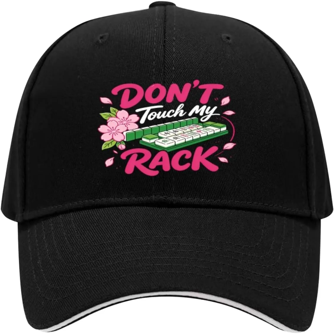 Dont Touch My Rack Sandwich Adjustable Baseball Caps