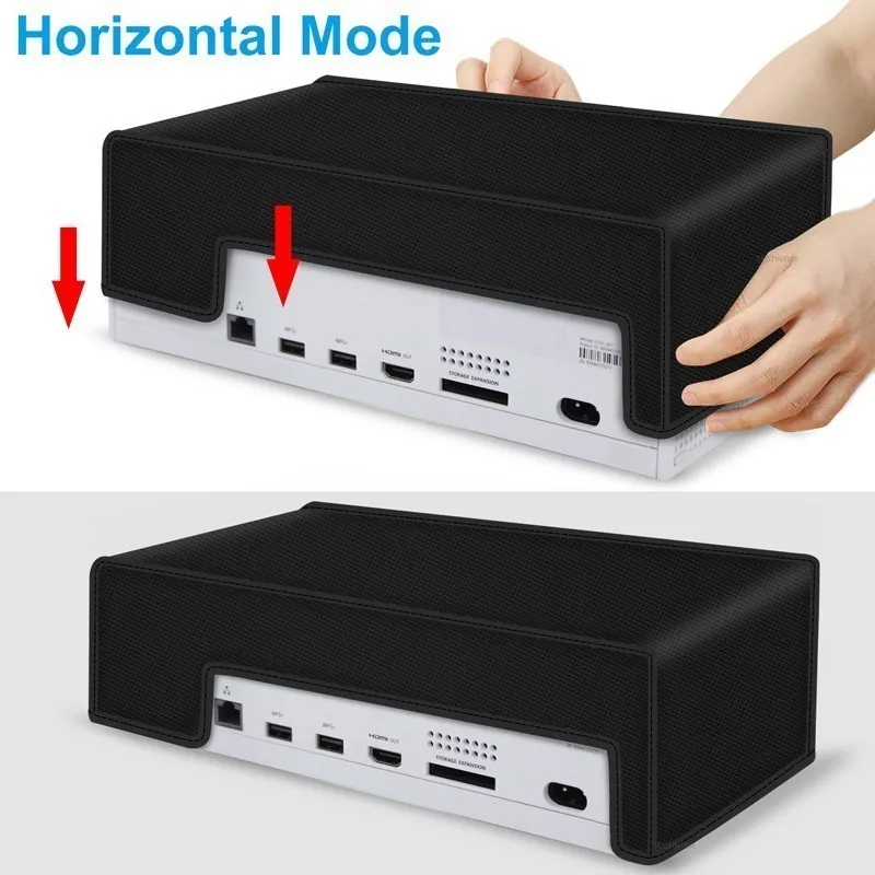 Custodia protettiva antipolvere per Console serie X-BOX S custodia antipolvere per accessori per Console di gioco Xbox Series S
