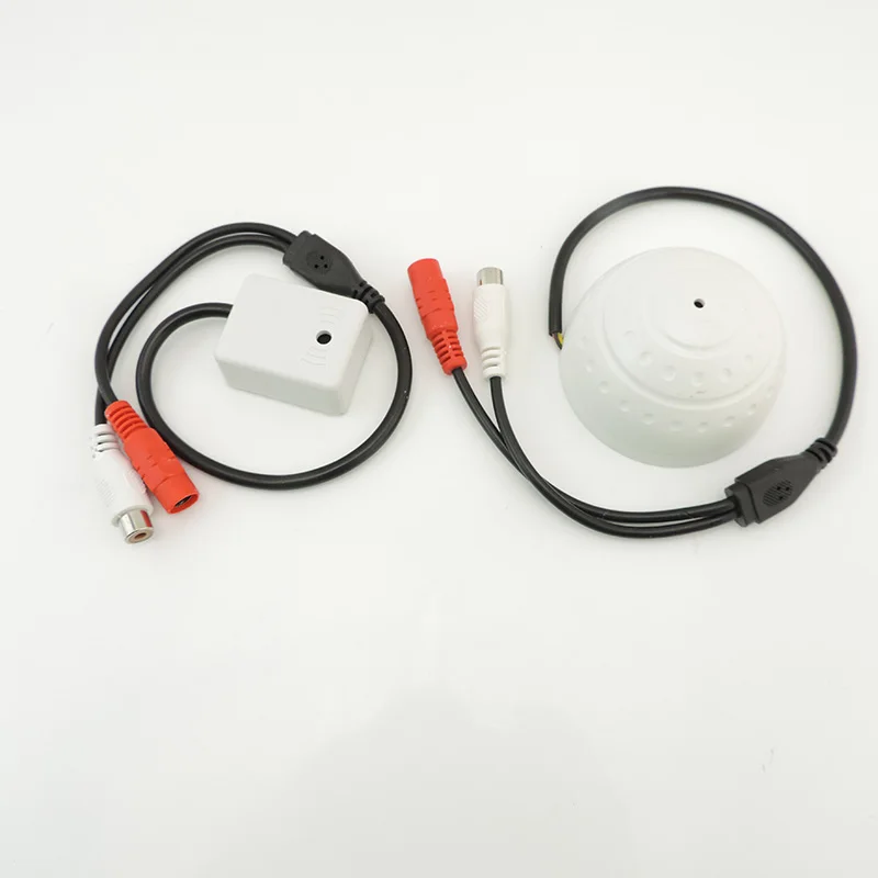 Mini CCTV Microphone Sound Monitor Audio Pick Up Device For Security Camera DVR Accessories Video Surveillance J17