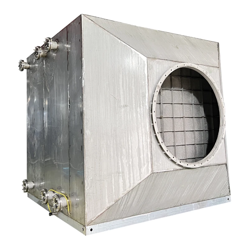 Condensate Recovery Unit with Fin Tube Condenser Animal Husbandry Heat Exchanger