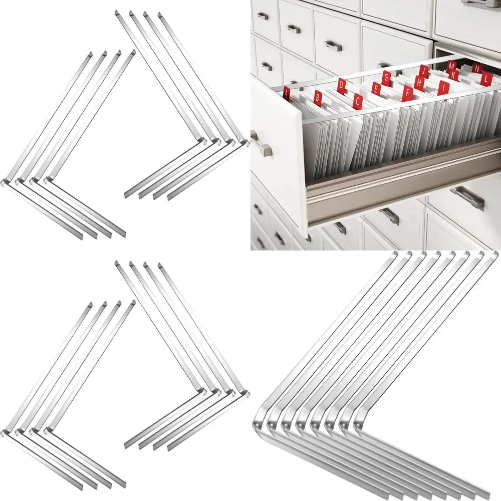 مجموعة من 8 25 حاجز خزانة ملفات، 4 يسار و4 يمين، تناسب سلسلة Hon 530 و500، هدية عام 1996