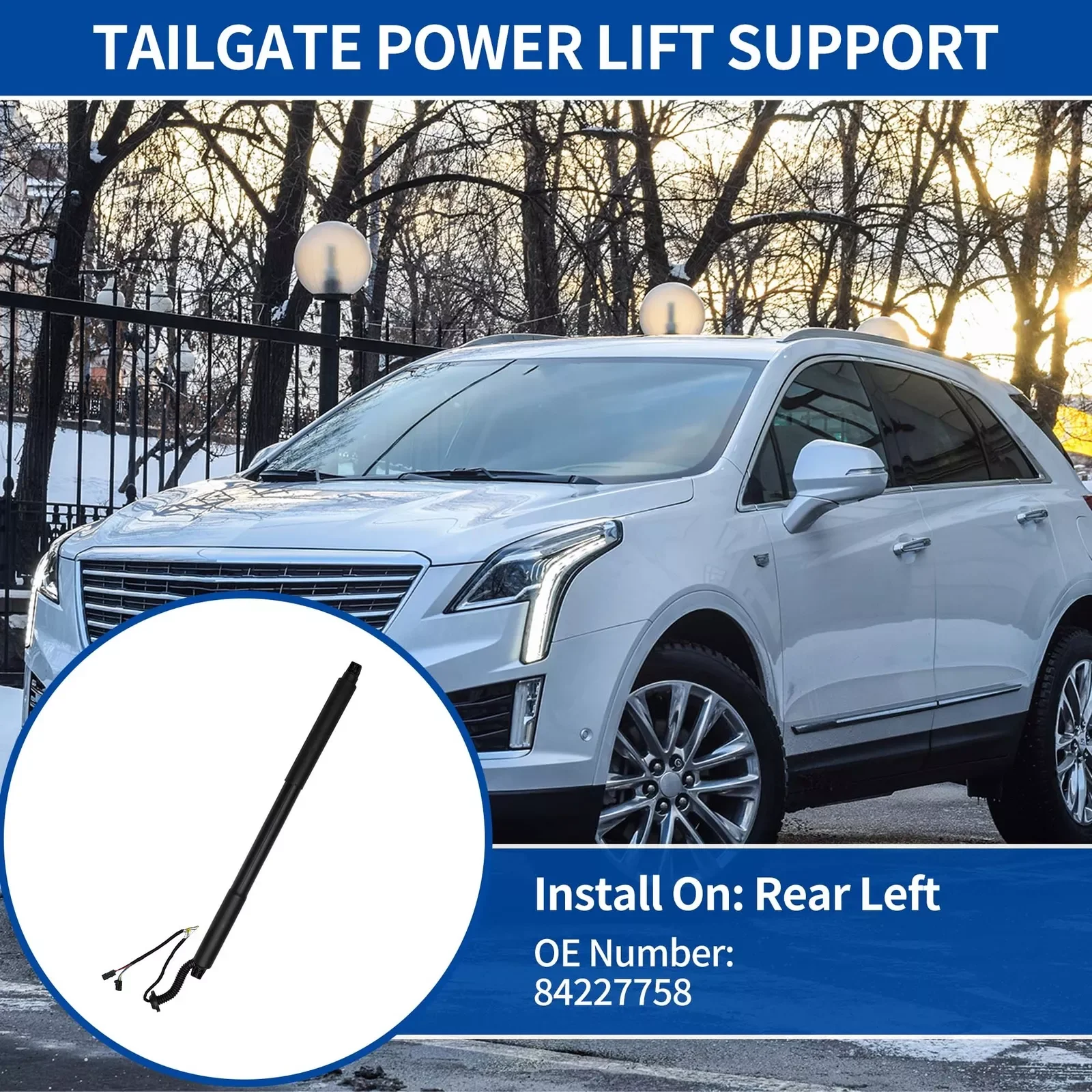 

84227758 84452522 Rear Power Hatch Lift Electric Tailgate Lift Struts For 2016-2018 Cadillac XT5 Trunk Liftgate plug and play