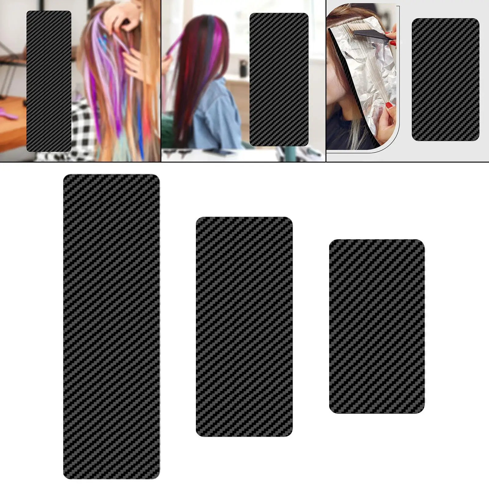 Salon Hair Dyeing Board PS Hair Highlighting Board Coloring Tool for Home and Professional Use