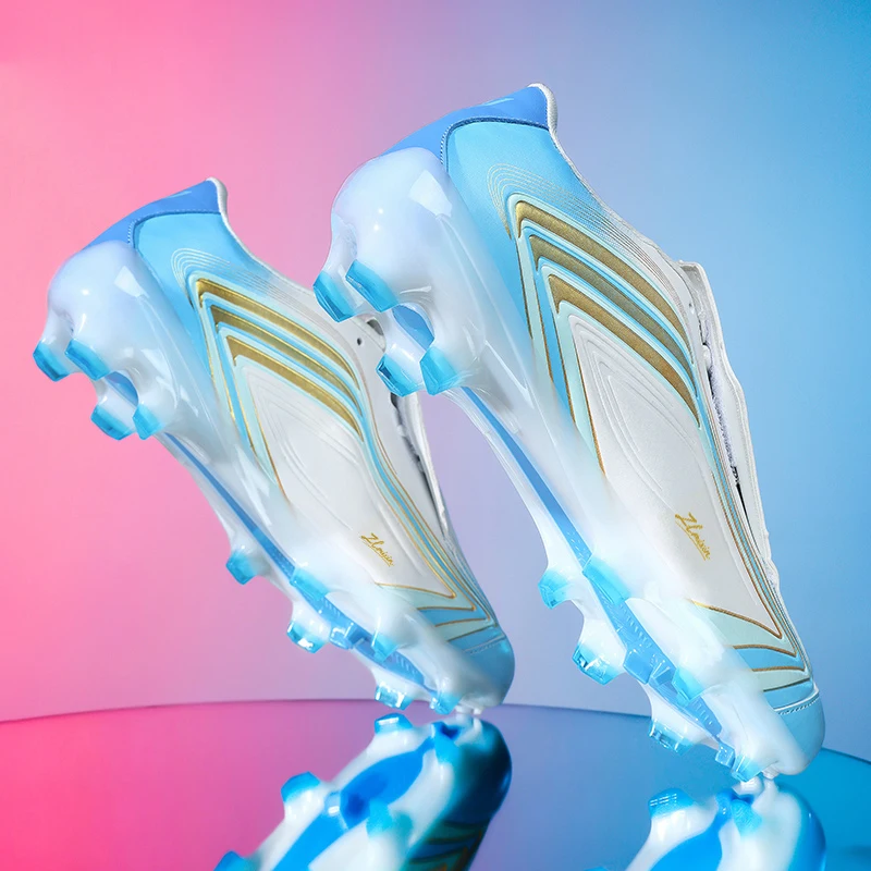 New Men Football Boots FG Training Match Soccer Shoes Women High-quality Cleats Sneakers Hot Sale Ultralight Professional Unisex