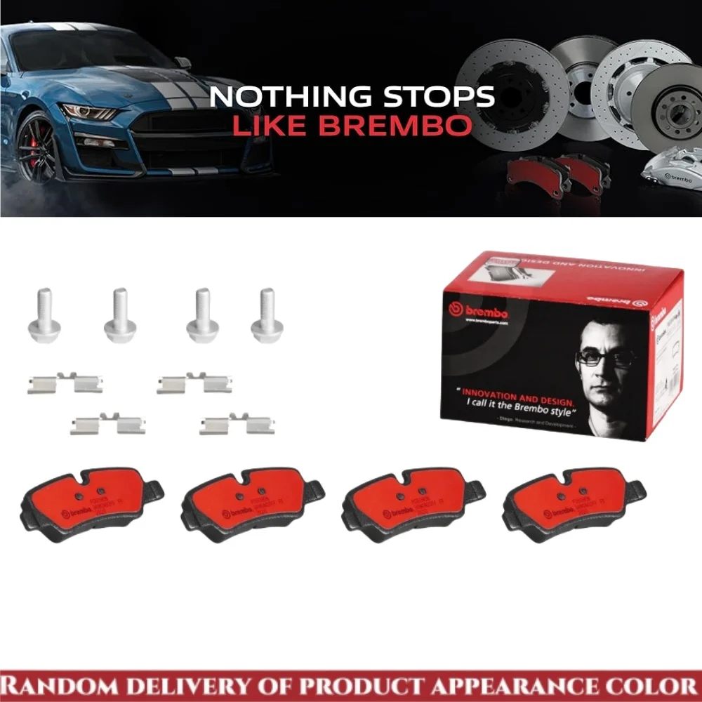 Brembo P06090N Premium Ceramic Rear Disc Brake Pad Set MINI OE# 34216871299