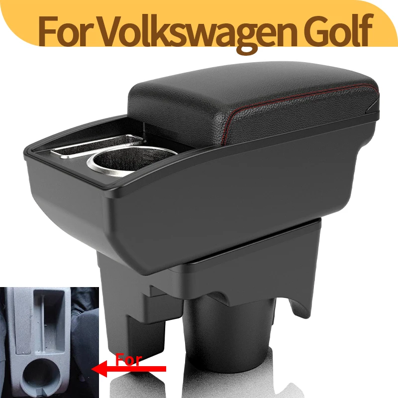 

Для Volkswagen Golf 6 Golf 5 Mk6 MK5 Jetta 5, подлокотник Volkswagen Sagitar, многофункциональная модификация центральной консоли для хранения
