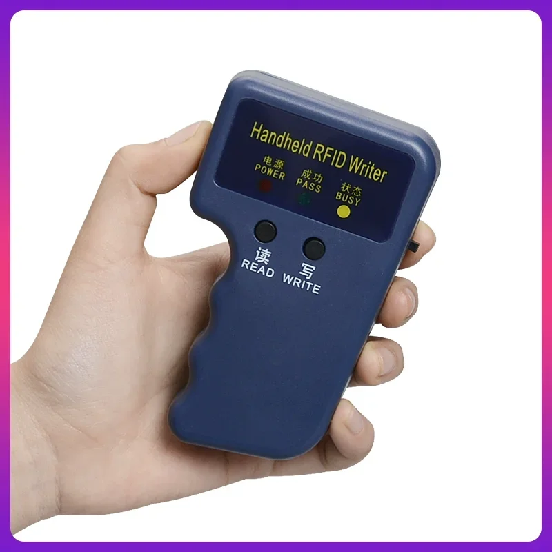 RFID Handheld Smart Card Reader 125Khz Clone Copier T5577 Tag Copy Duplicator EM4305 Token Writer TK4100 Key Programmer