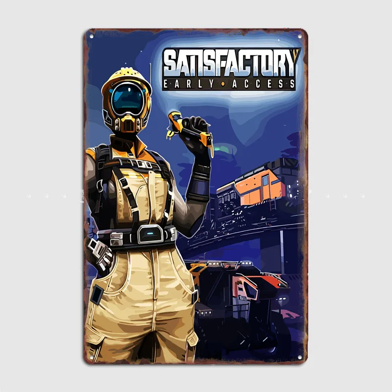 Металлическая табличка-постер с обложкой игры Early Access, на заказ, для паба, спальни, домашнего интерьера, настенный декор, украшение для комнаты
