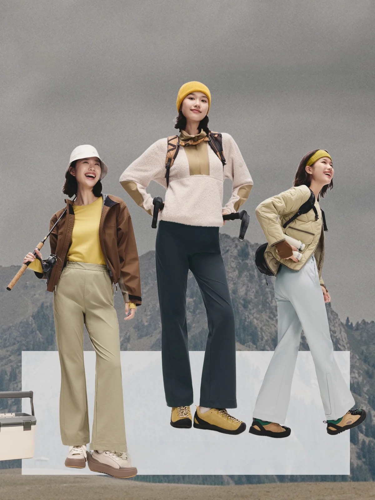 

Banana Le Micro Flared Soft ell Pants New Outdoor Hiking Windproof Water Repellent Climbing Pants Sport Qui Dry Workwear