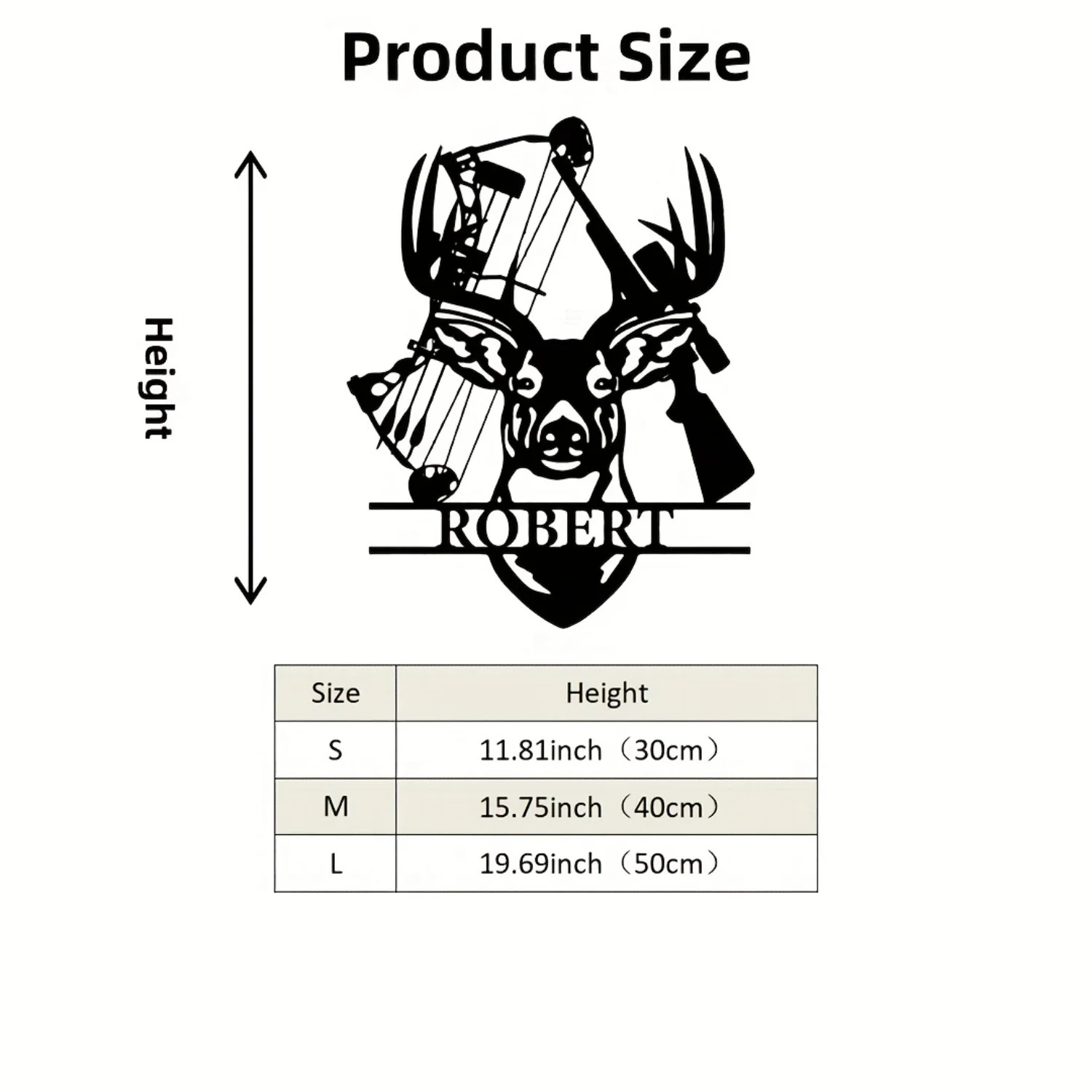 Металлическая табличка на зака – обзор и цена Outdoor Hunting Gifts