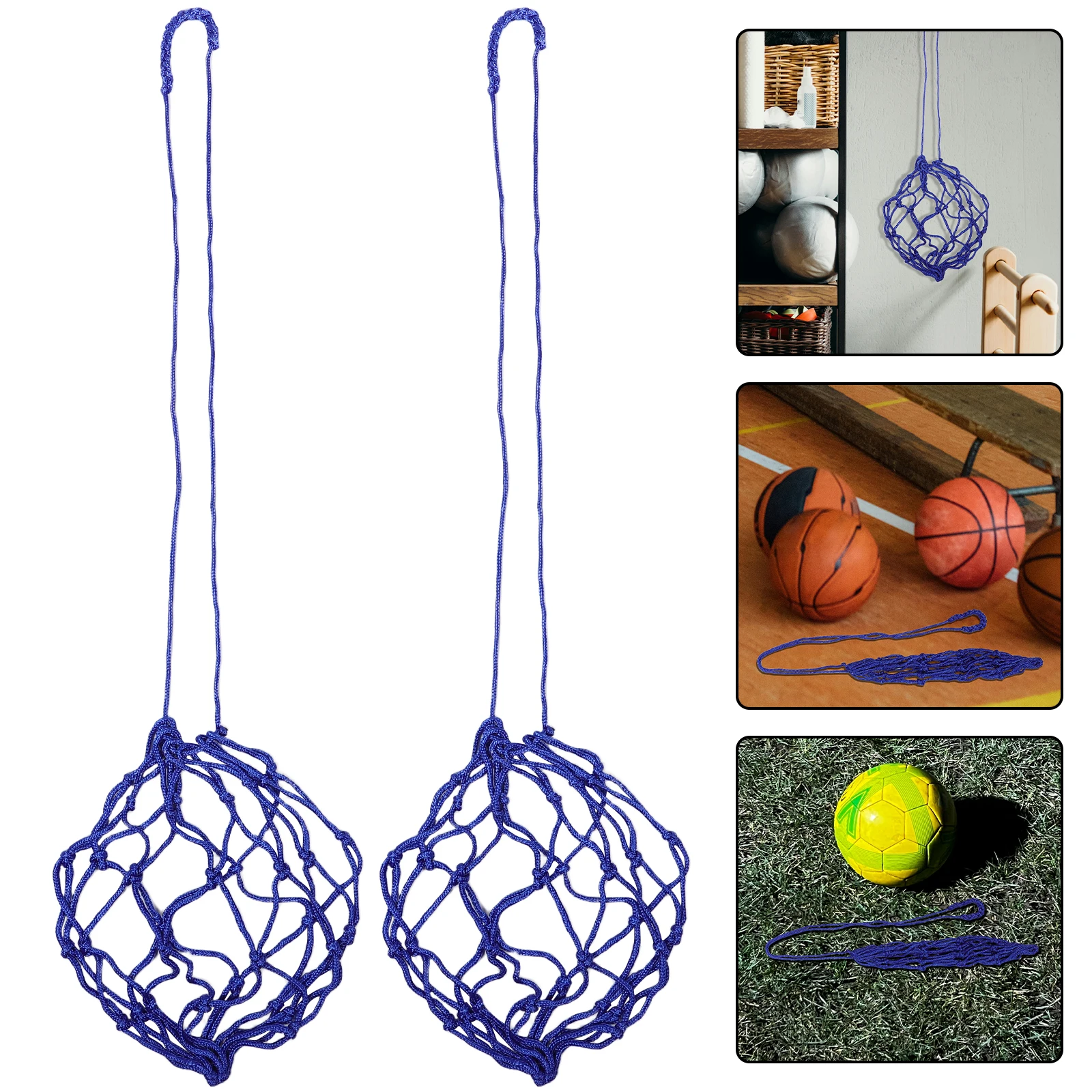 

2 Pcs Soccer Ball Training Net Rebound Juggling Tool Bungee Kicking Practice Equipment For Adults Children Solo Soccer Training
