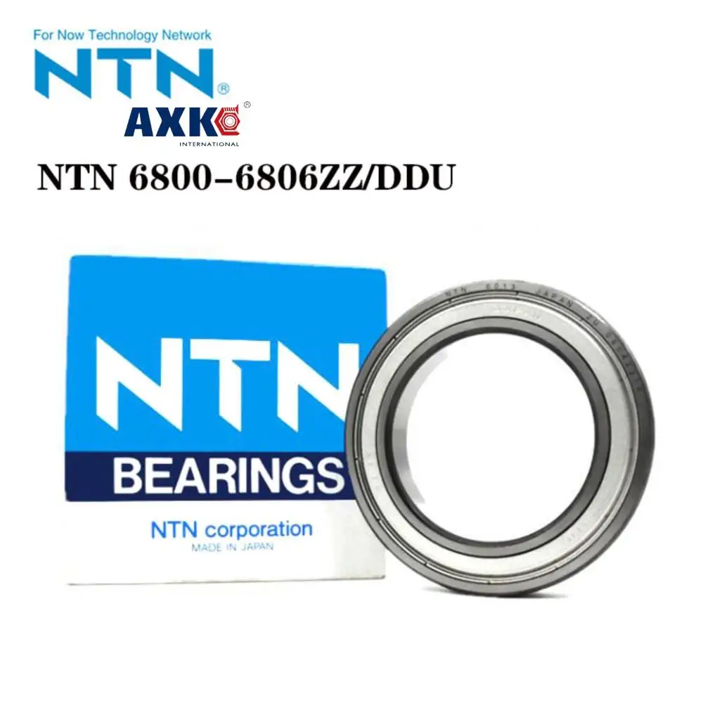 

NTN Japan Original Import 6800 6801 6802 6803 6804 6805 6806ZZ LLU Deep Groove Ball Bearing ABEC-9 High Speed Metal Rubber Cover