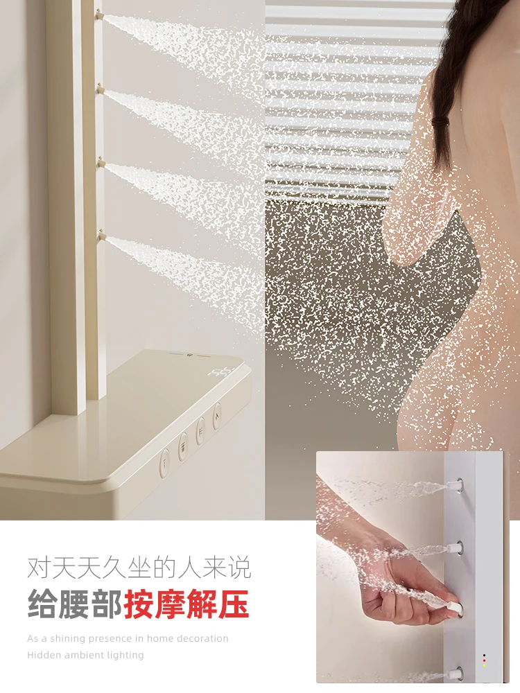 Cream thermostatic shower shower set Internet celebrity storage zero cold water waist spray ring waterfall pressurization
