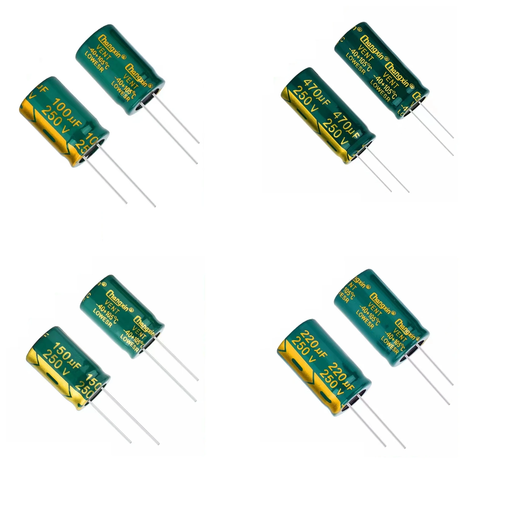 

10/50/100Pcs/Lot 250V 15uF DIP High Frequency Aluminum Electrolytic Capacitor